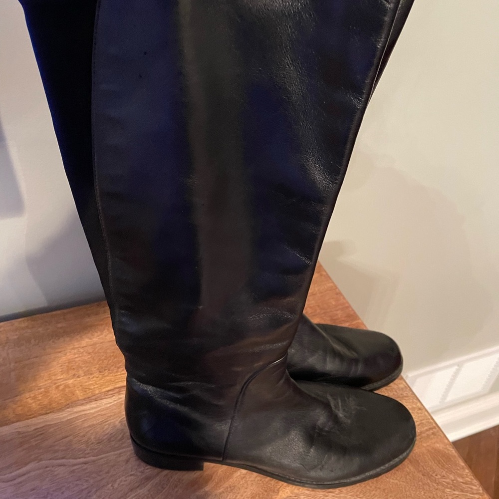 Stuart Weitzman 50/50 low heel boots
